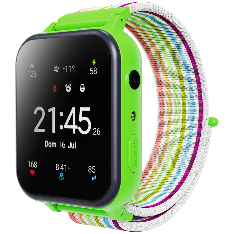 CANYON Smartwatch Alfie KW-37 MP3 Nauka i Zabawa Zielony-2
