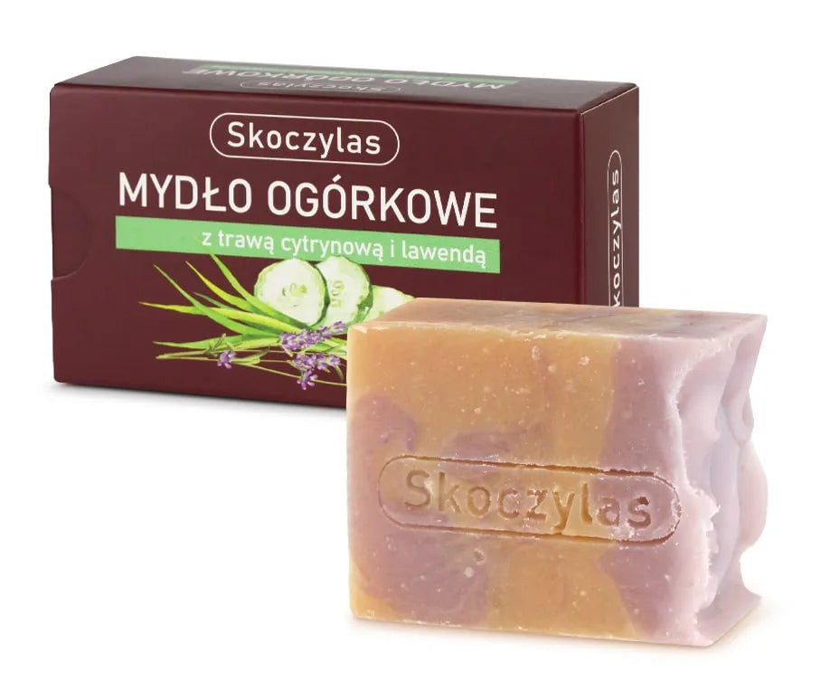 MYDŁO ogórkowe z trawą cytrynową i lawendą - 100 g