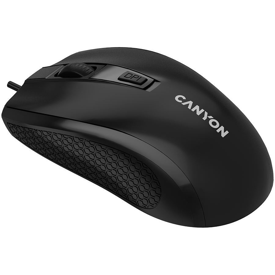 CANYON Mysz przewodowa M-4 Czarna
