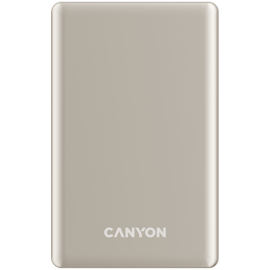 CANYON Powerbank OnPower 505 slim Magsafe 5000 mAh PD20W Beżowy