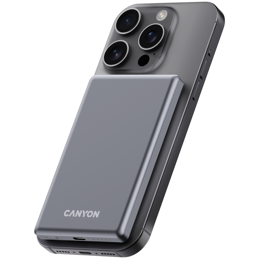 CANYON Powerbank OnPower 505 slim MagSafe 5000 mAh PD20W