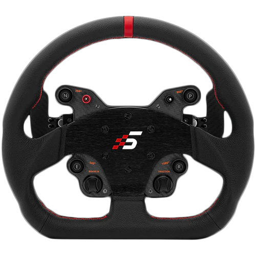 SIMAGIC Kierownica GT1 D-typ 330mm, QR70, magnetyczne łopatki, skóra, S211