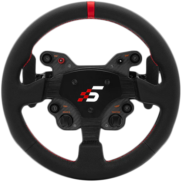 SIMAGIC Kierownica GT1 330mm R-typ, QR70, magnetyczne łopatki, skóra, S209-2