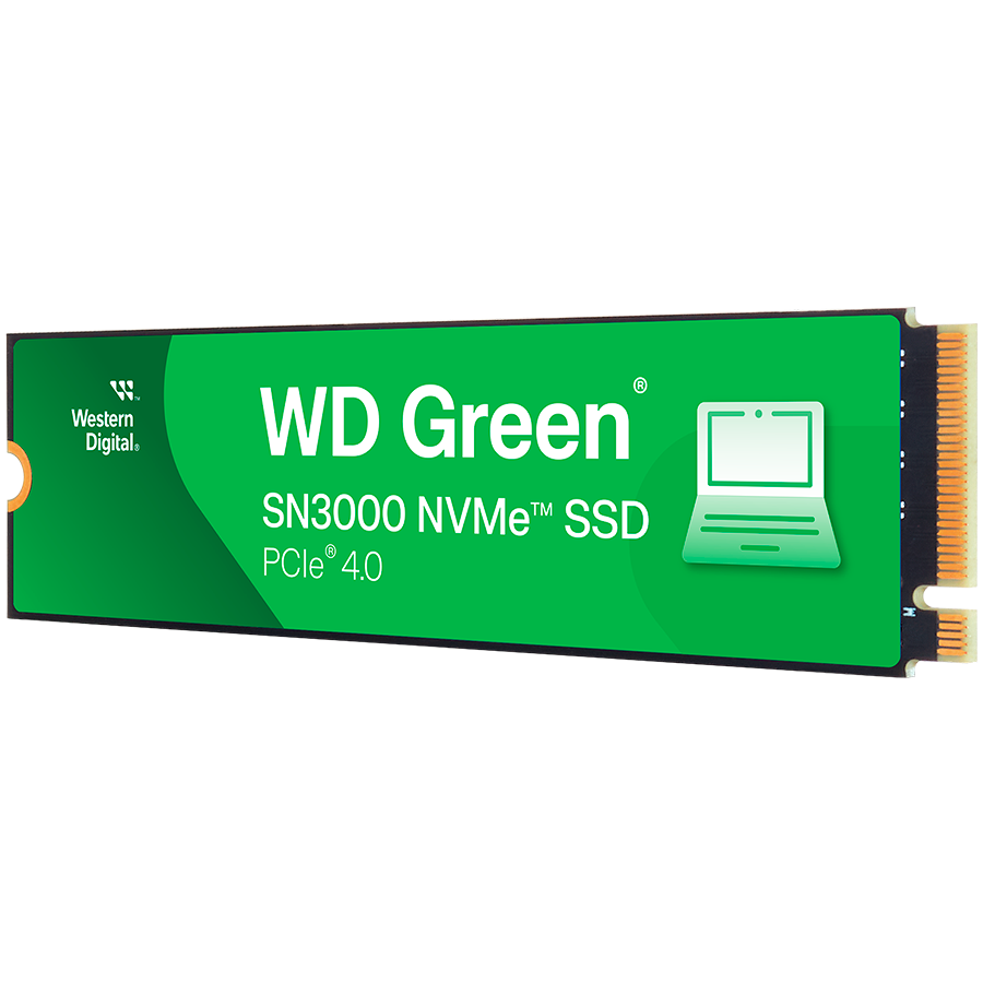 WD SSD Green SN3000 NVMe (M.2 2280, 2TB, PCIe Gen4x4) BULK PACK (216 UNITS)-1