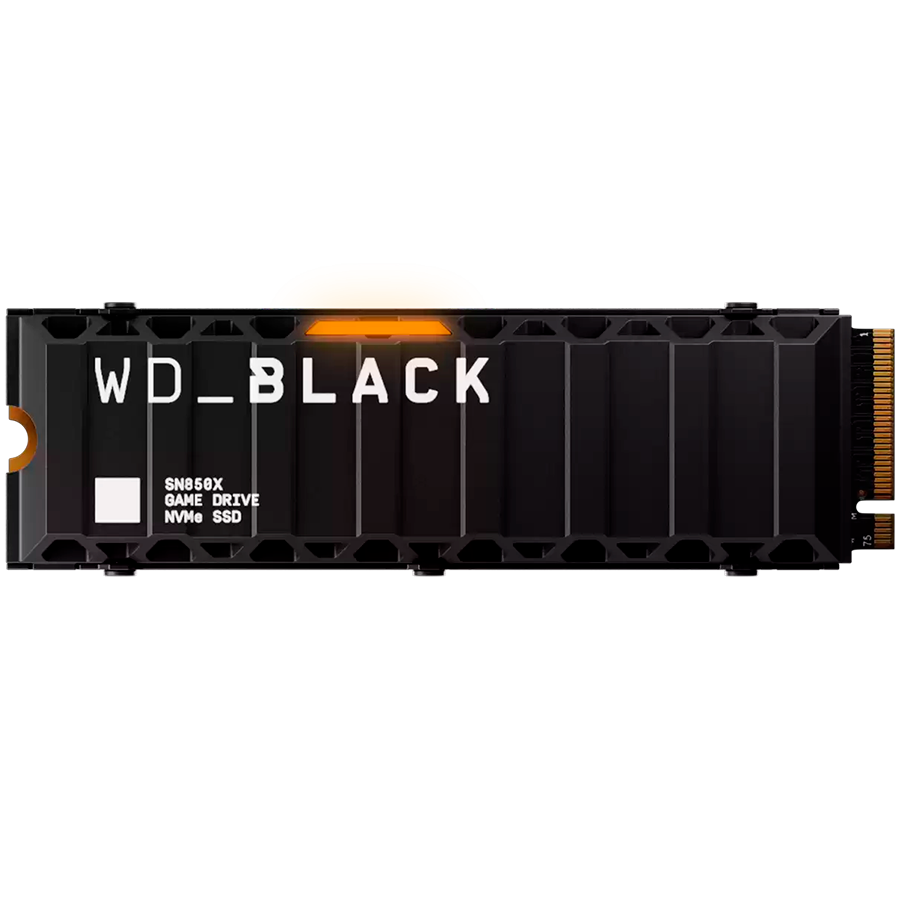 WD SSD Black SN850X (M.2 2280, 8TB, PCIe Gen4 x4 NVMe)