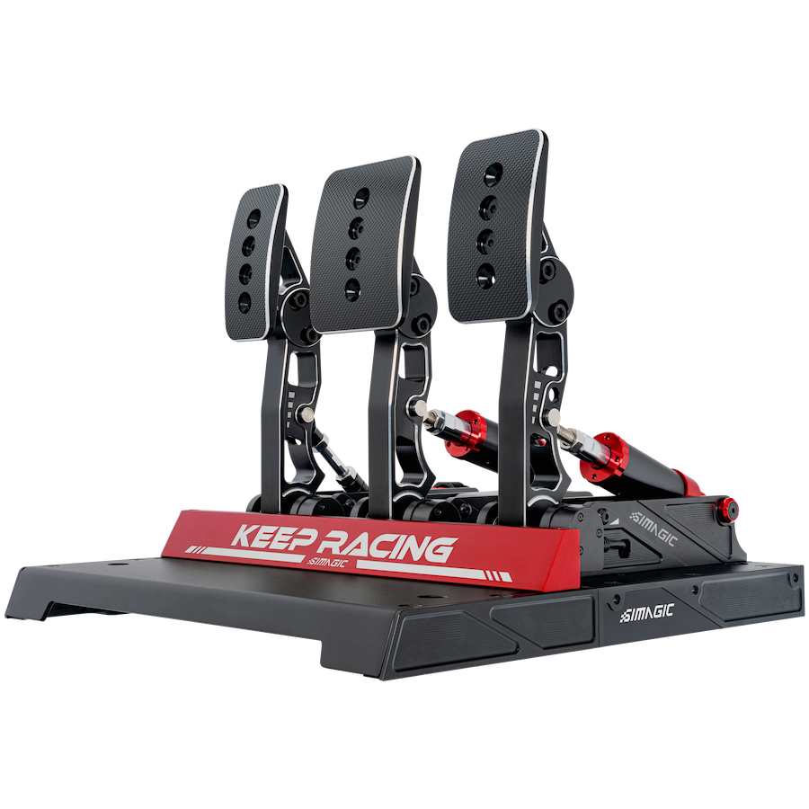 SIMAGIC System z trzema pedałami, czujnik obciążenia (100 kg) i Hall, S303