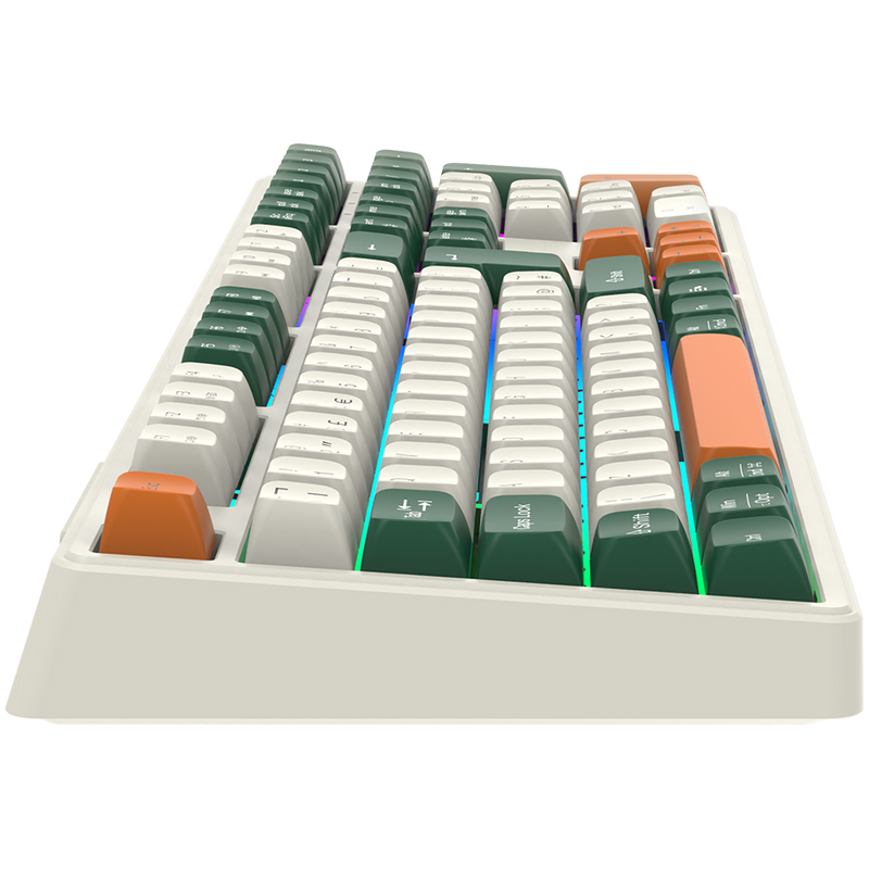 CANYON Klawiatura Gamingowa Shadder GKW-11 Mech RGB Bezprz. Biała-5
