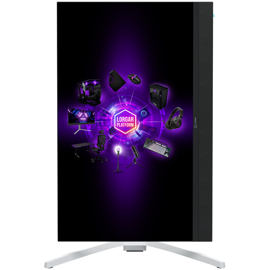 LORGAR UHD MiniLED Monitor Gamingowy Pro, 27'' (3840*2160), Czarno Szary