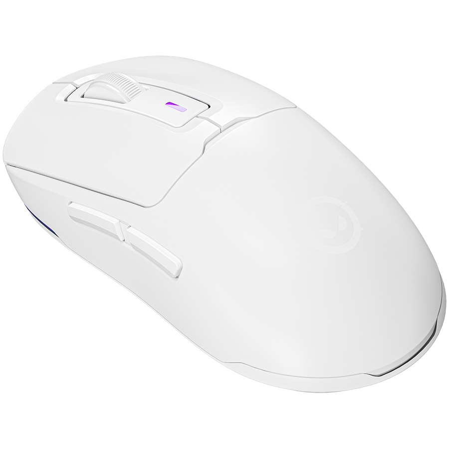 LORGAR Mysz Gamingowa MSA10W, Bezprzewodowa, Biała-2