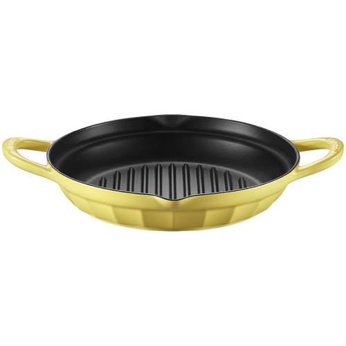 BUYDEEM Patelnia grillowa żeliwna 26 cm CP553 Mellow Yellow