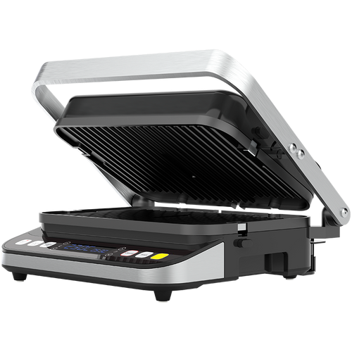 AENO EG1 Grill elektryczny 2000W 3 tryby Timer 320x220 Czarny