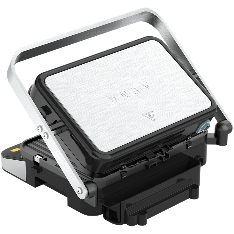 AENO EG1 Grill elektryczny 2000W 3 tryby Timer 320x220 Czarny-2