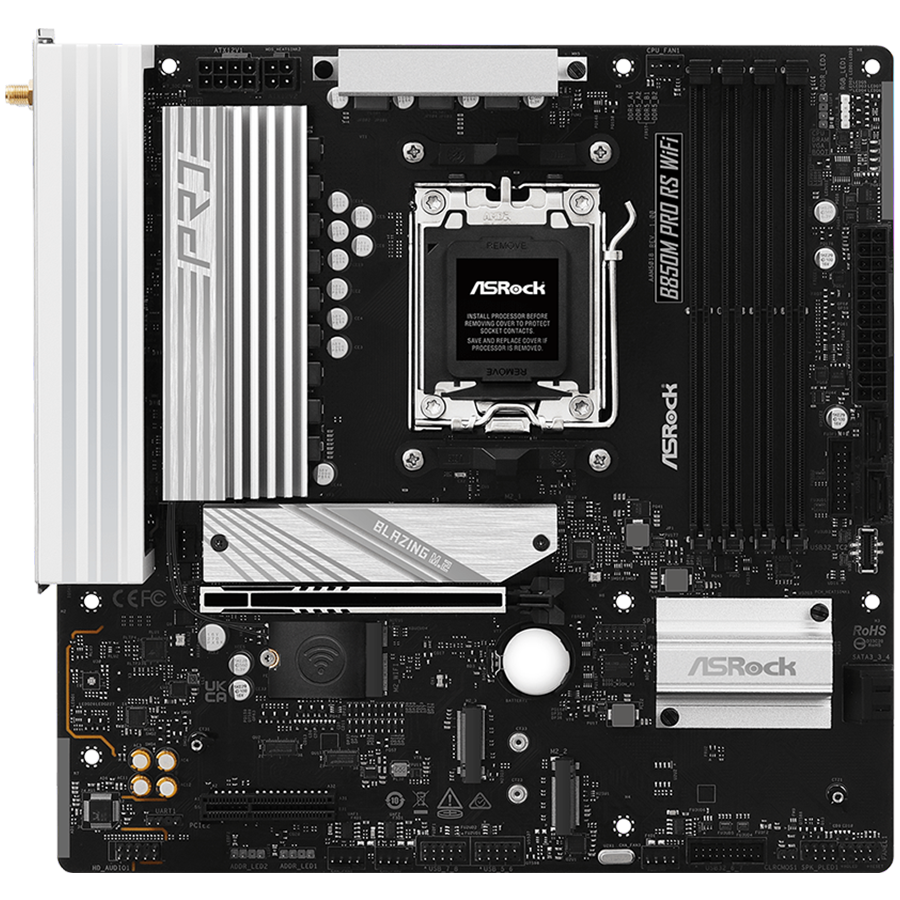ASROCK B850M Pro RS WiFi mATX AM5 DDR5-2