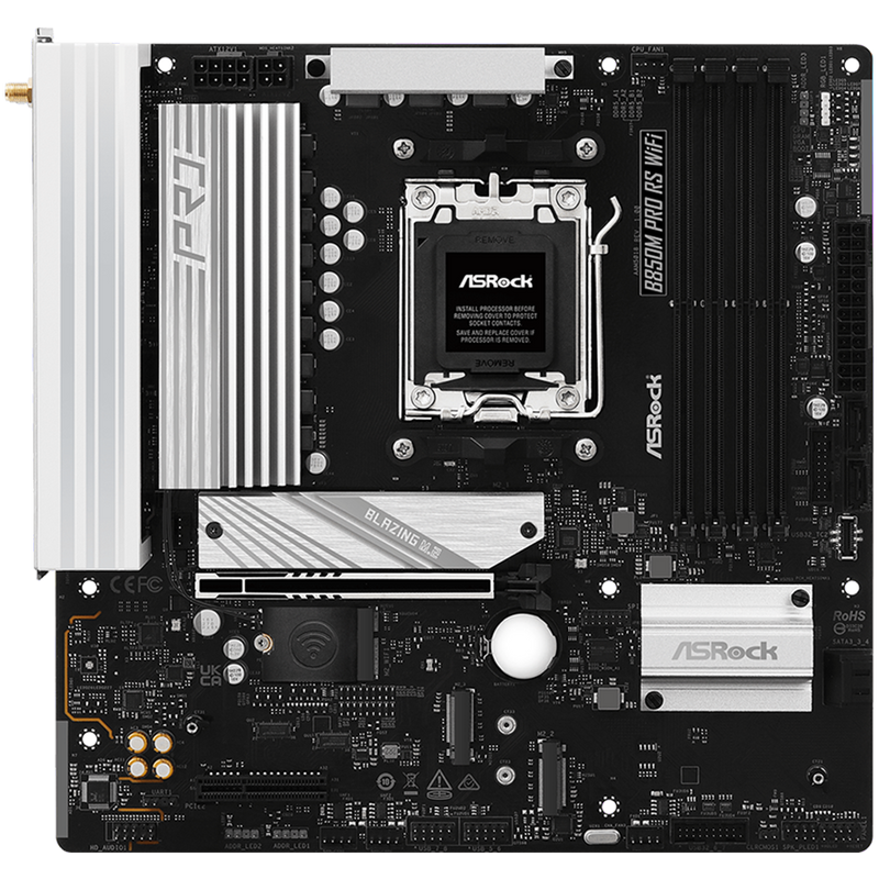 ASROCK B850M Pro RS WiFi mATX AM5 DDR5-2
