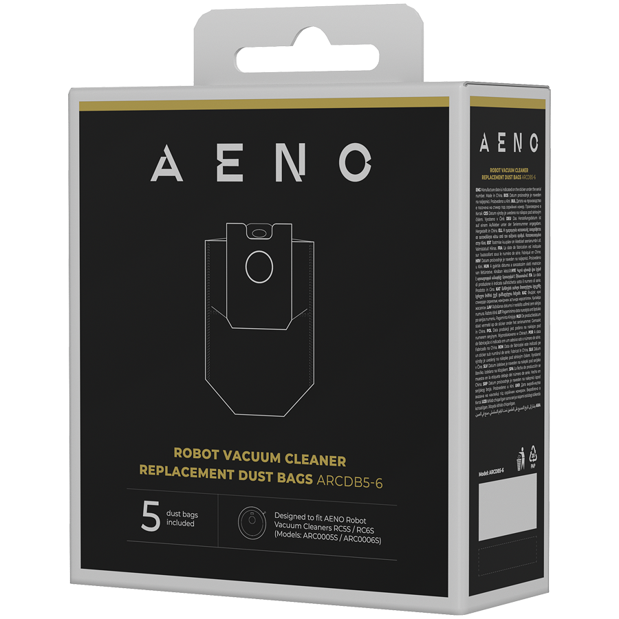 AENO ARCDB5-6 Worki do odkurzacza RC5S / RC6S 5 szt.