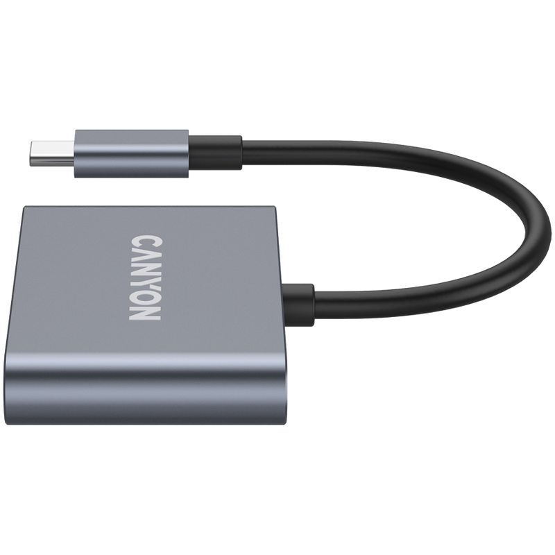 CANYON HUB DS-3 3 w 1 USB-C Ciemnoszary-4