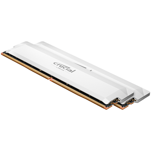 CRUCIAL PRO 32GB (2x16GB) UDIMM DDR5 6400 White Overclocking