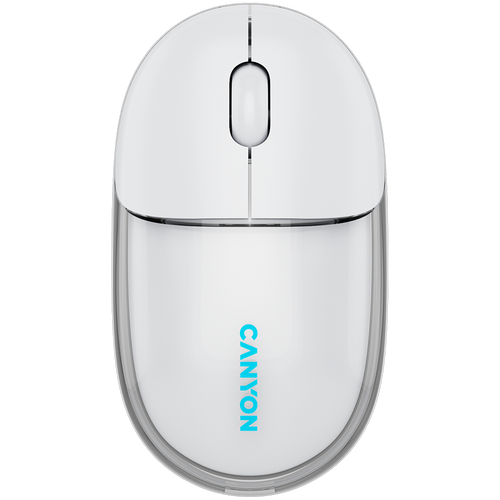 CANYON mouse OnClick 24 BT/ Wireless Transparent/White