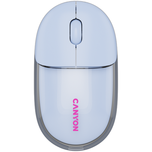 CANYON mouse OnClick 24 BT/ Wireless Transparent/Blue