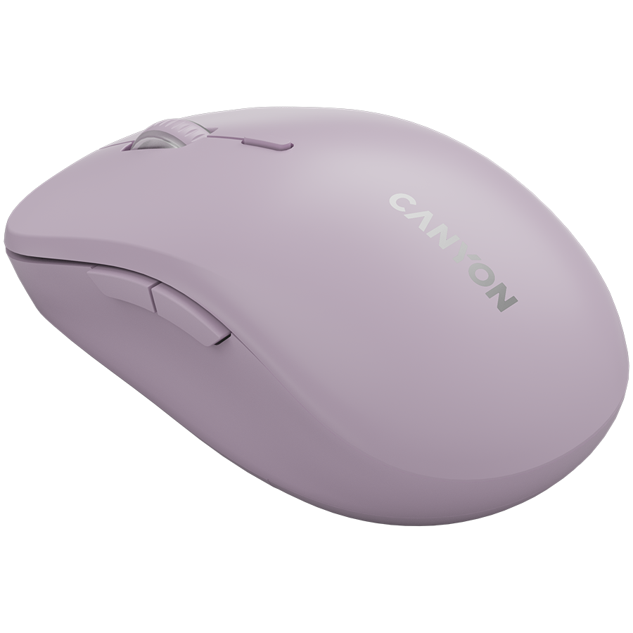 CANYON Mysz bezprzewodowa MW-12 Dwa Tryby Różowa