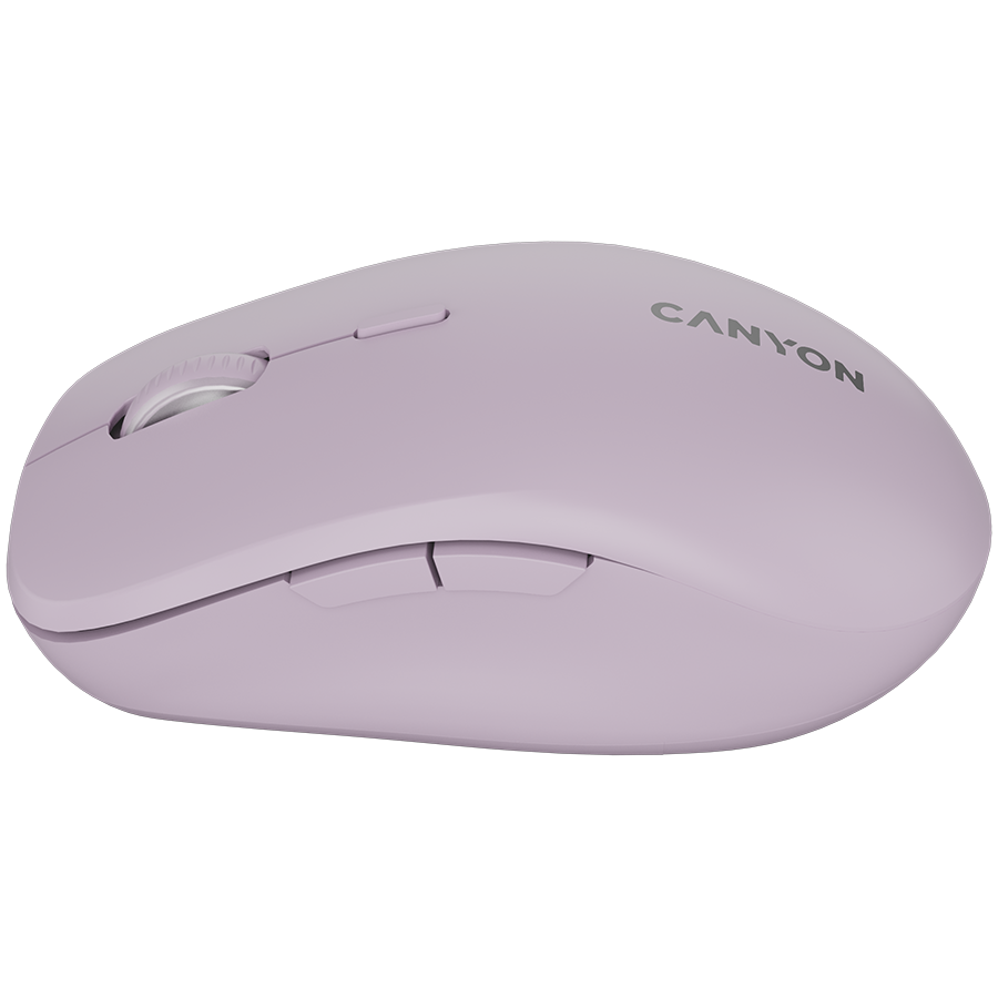 CANYON Mysz bezprzewodowa MW-12 Dwa Tryby Różowa