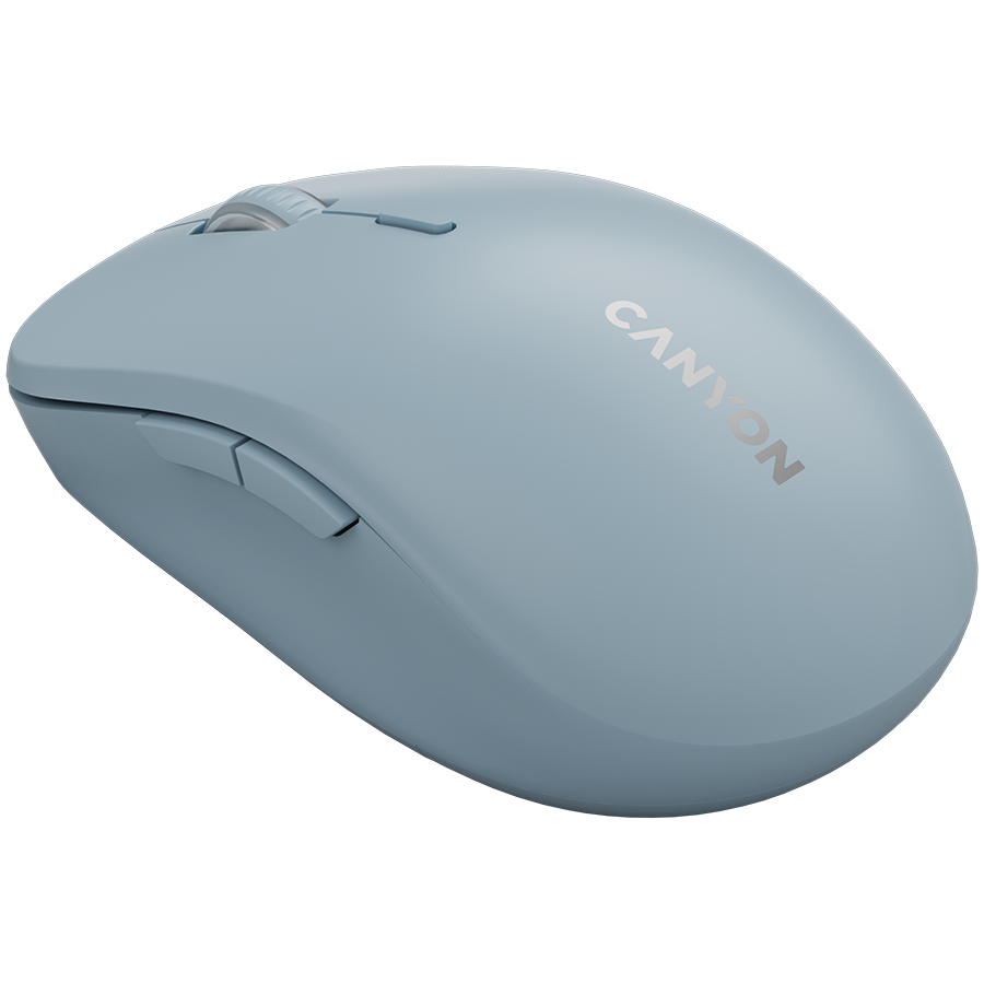 CANYON Mysz bezprzewodowa MW-12 Dwa Tryby Niebieska-2