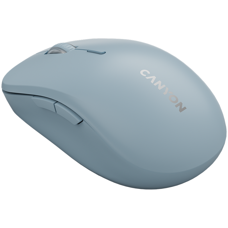 CANYON Mysz bezprzewodowa MW-12 Dwa Tryby Niebieska-2
