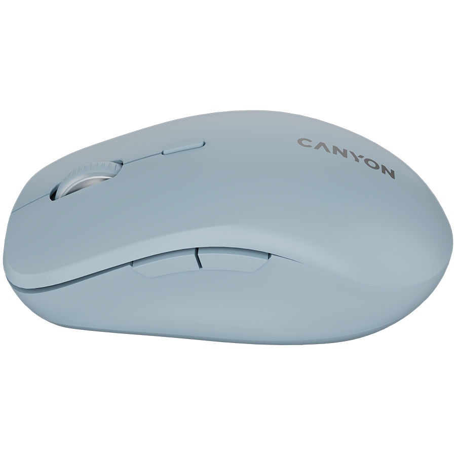 CANYON Mysz bezprzewodowa MW-12 Dwa Tryby Niebieska-4