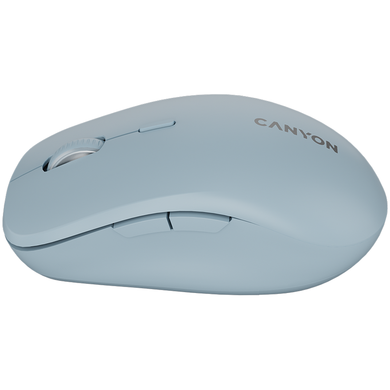 CANYON Mysz bezprzewodowa MW-12 Dwa Tryby Niebieska-4