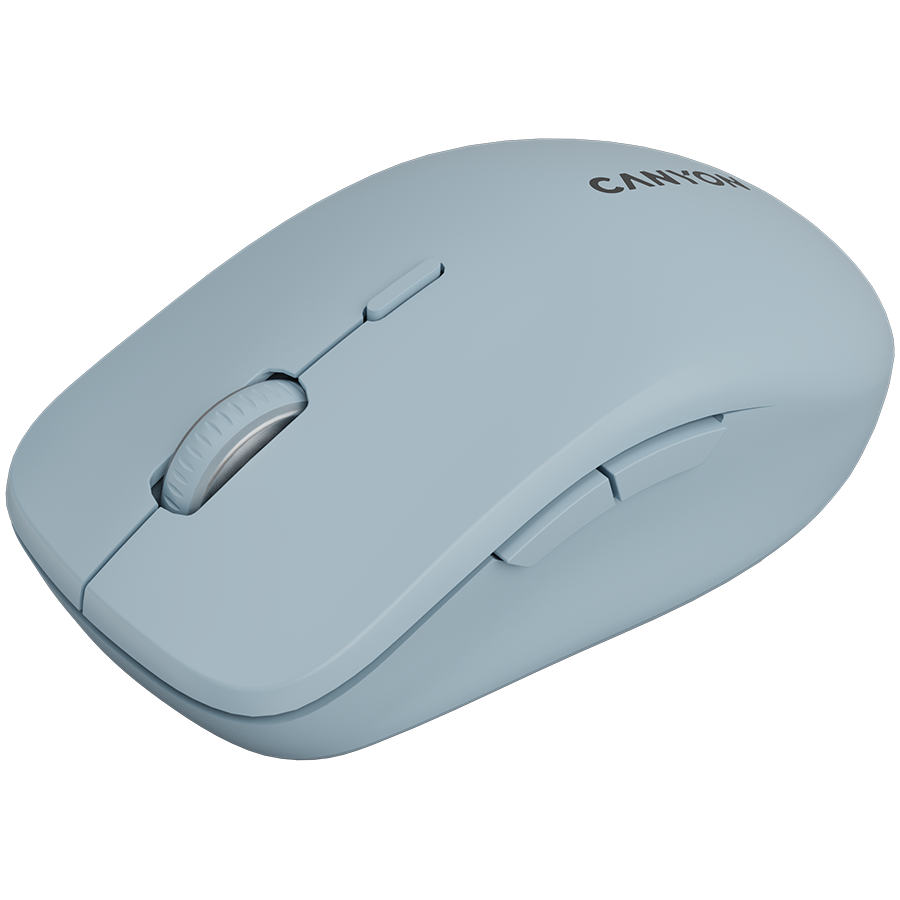 CANYON Mysz bezprzewodowa MW-12 Dwa Tryby Niebieska-5
