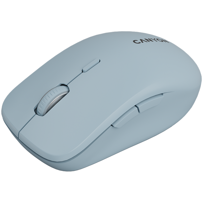 CANYON Mysz bezprzewodowa MW-12 Dwa Tryby Niebieska-5