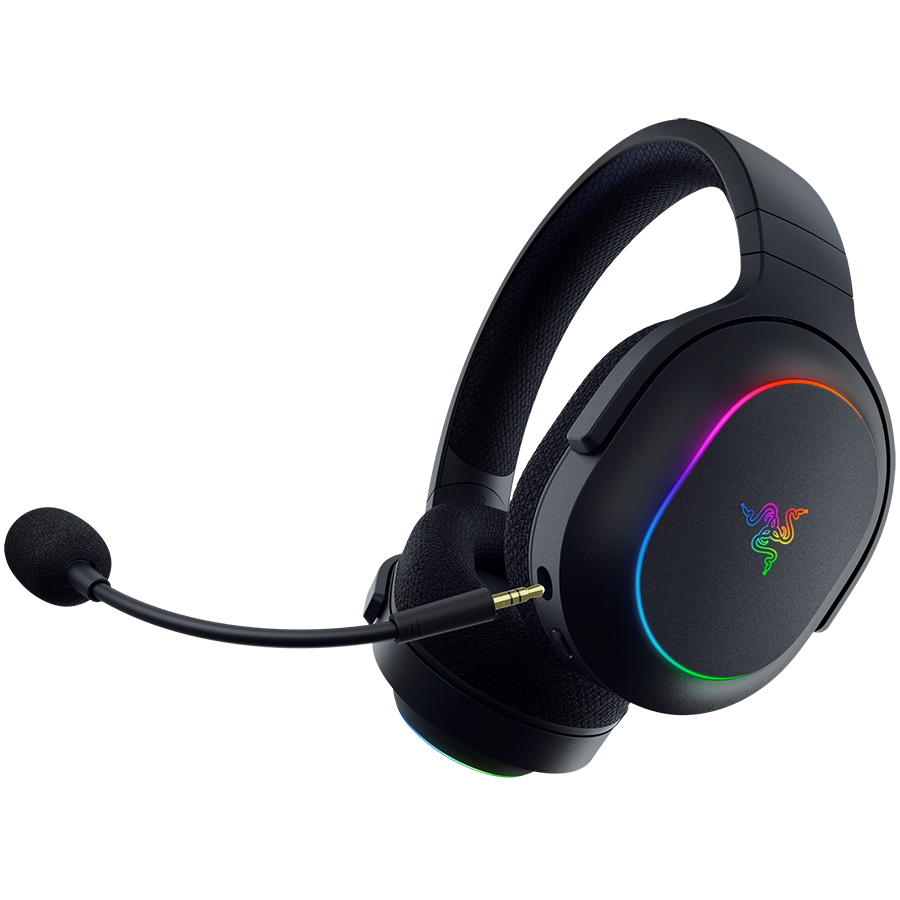 RAZER Słuchawki Gamingowe Barracuda X Chroma, Czarne
