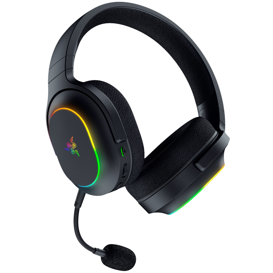 RAZER Słuchawki Gamingowe Barracuda X Chroma, Czarne