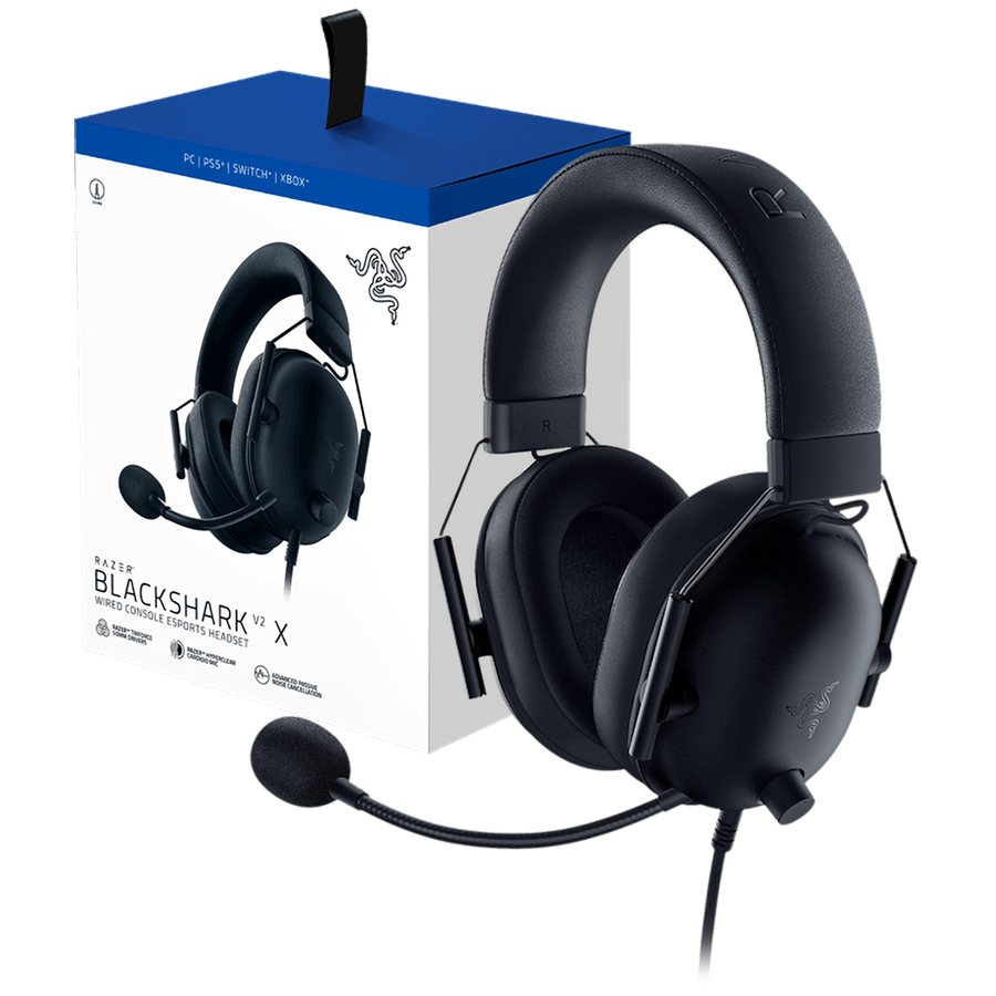 RAZER Słuchawki Gamingowe BlackShark V2 X do PlayStation