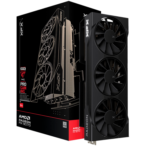 XFX Swift AMD Radeon RX 9070 OC 16GB GDDR6 256-bit HDMI 3xDP