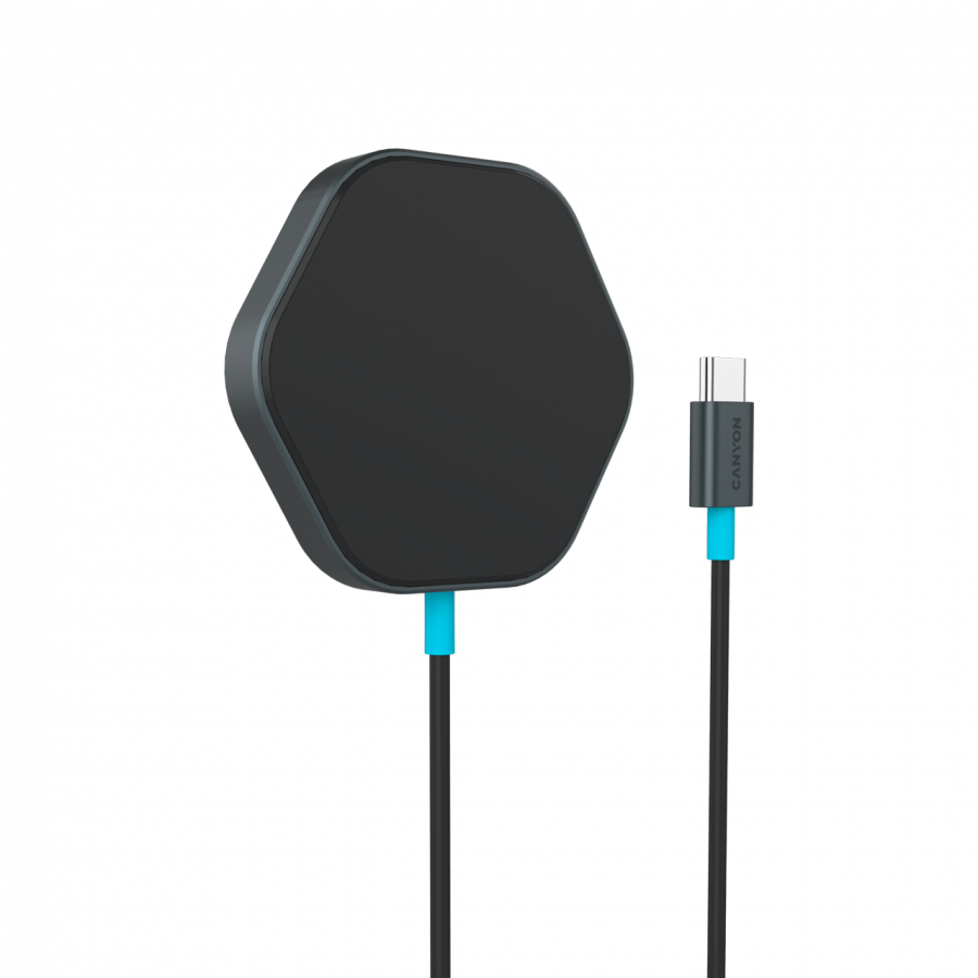 CANYON Ładowarka bezprz. Hexagon 110 Ciemnoszaro-Niebieska