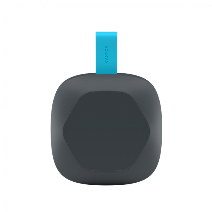 CANYON Głośnik Bluetooth HEXAGON 10 TWS 8W IPX5 Szaro - Niebieski