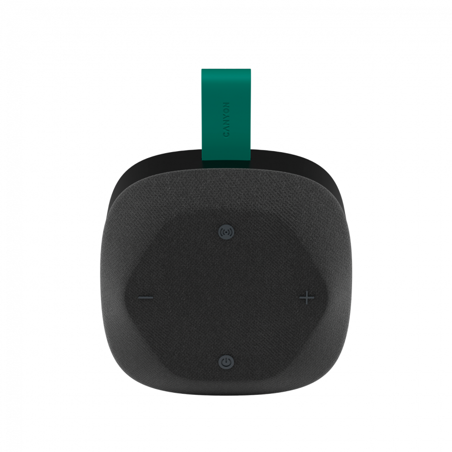 CANYON Głośnik Bluetooth HEXAGON 10 TWS 8W IPX5 Czarno - Zielony