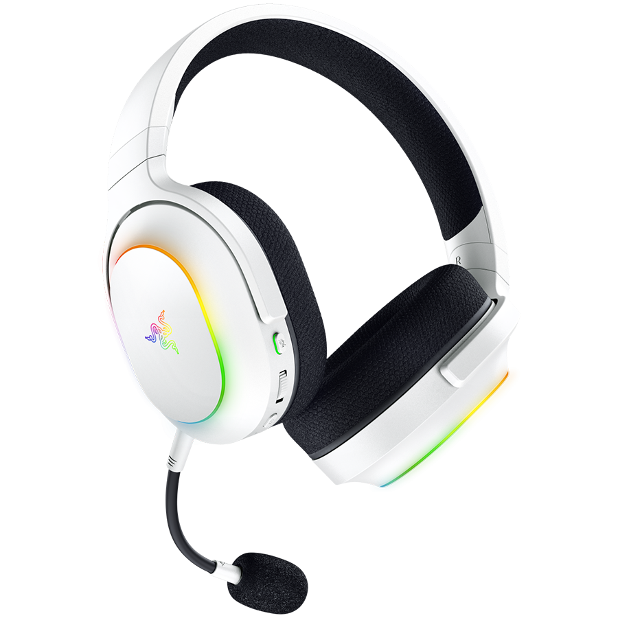 RAZER Słuchawki Gamingowe Barracuda X Chroma, Białe-4