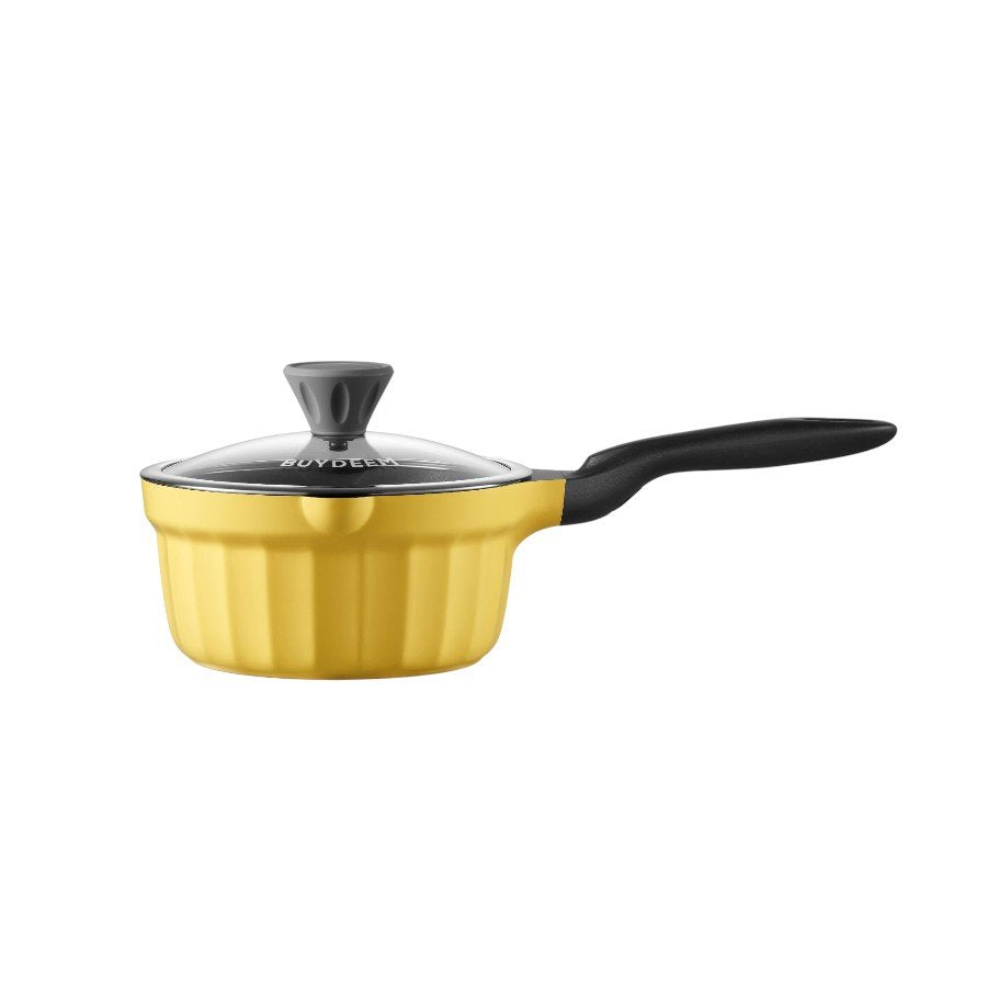 BUYDEEM Rondel emaliowany 1,8L CP141 Mellow Yellow