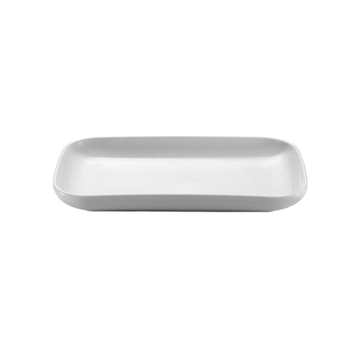 BUYDEEM Porcelanowy talerz do parowaru, CT1004, White