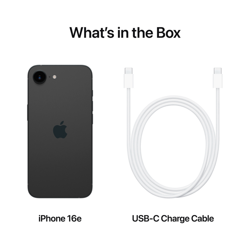 APPLE iPhone 16e 128GB Black-15