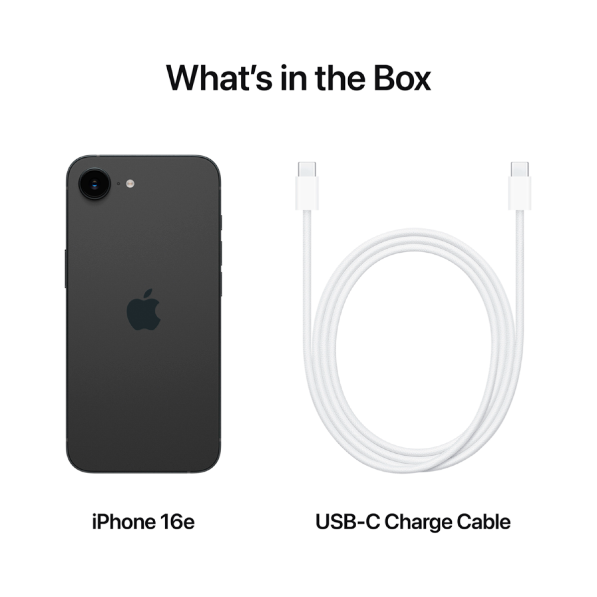 APPLE iPhone 16e 128GB Black-30