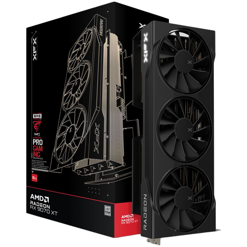 XFX Swift AMD Radeon RX 9070XT 16GB GDDR6 256-bit HDMI 3xDP