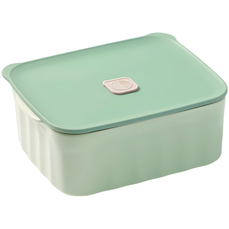 BUYDEEM Ceramiczny pojemnik na żywność 810 ml, CT1006, Cozy Greenish-3