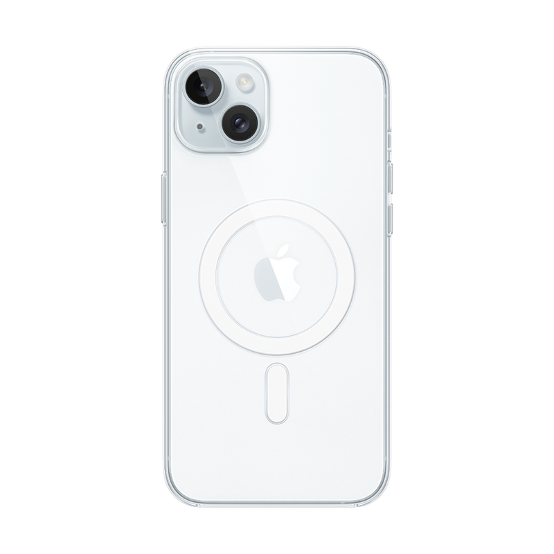 APPLE iPhone 15 Plus Clear Case with MagSafe-4