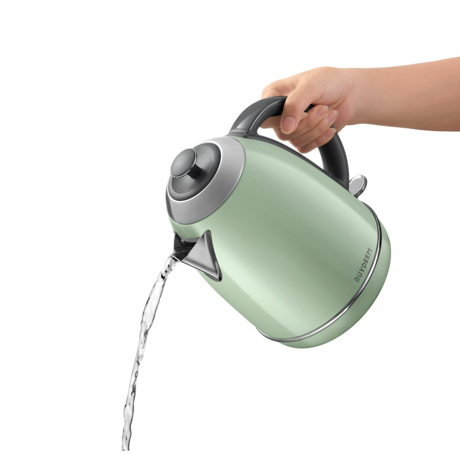 BUYDEEM Czajnik Elektryczny, K640E, Cozy Greenish, EU