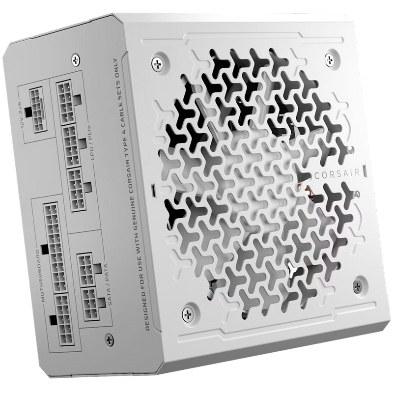 CORSAIR RM750e White, 750 Watt, Cybenetics Gold Certified, Fully Modular-1