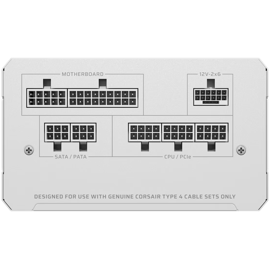 CORSAIR RM750e White, 750 Watt, Cybenetics Gold Certified, Fully Modular-3