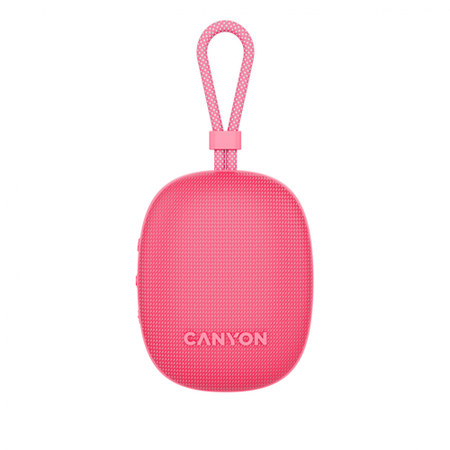 CANYON Głośnik Bluetooth OnMove 12 IPX7 TWS 5W Różowy
